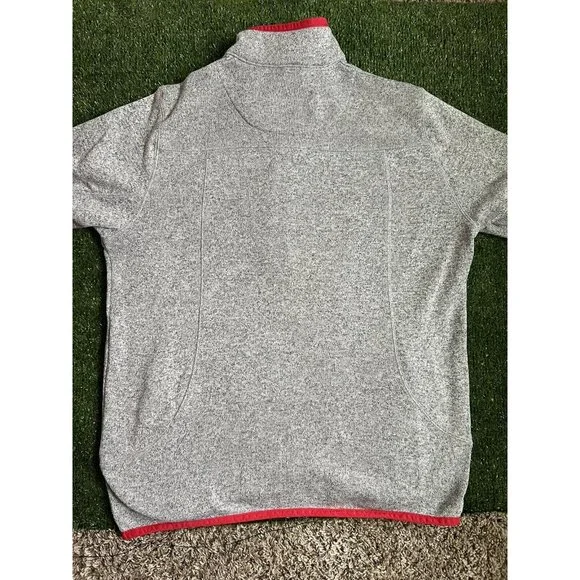 Detroit Red Wings NHL GIII Sports Pull Over Mens Large Gray/Red - Picture 7 of 10